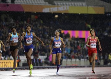 Miller y Felix se hunden en el 400m para gloria de Francis y Naser