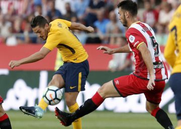 El Atlético remonta y rescata un punto ante el Girona El Atlético remonta y rescata un punto ante el Girona