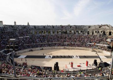 Nimes, entre Chiquetete y Froome Nimes, entre Chiquetete y Froome