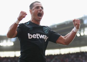 Chicharito marca un doblete con el West Ham Chicharito marca un doblete con el West Ham