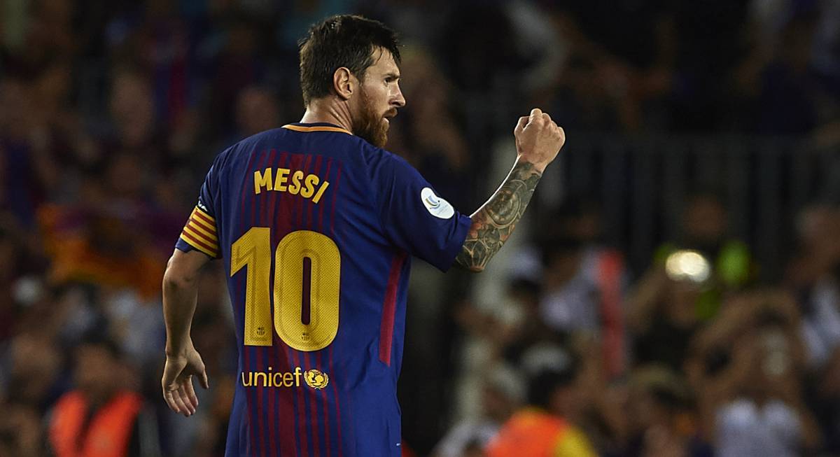 Lionel Messi, del Barcelona.