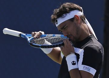 Expulsado Fognini por insultar a una jueza Expulsado Fognini por insultar a una jueza