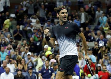 Federer recupera la vía rápida y elimina a Feliciano López Federer recupera la vía rápida y elimina a Feliciano López