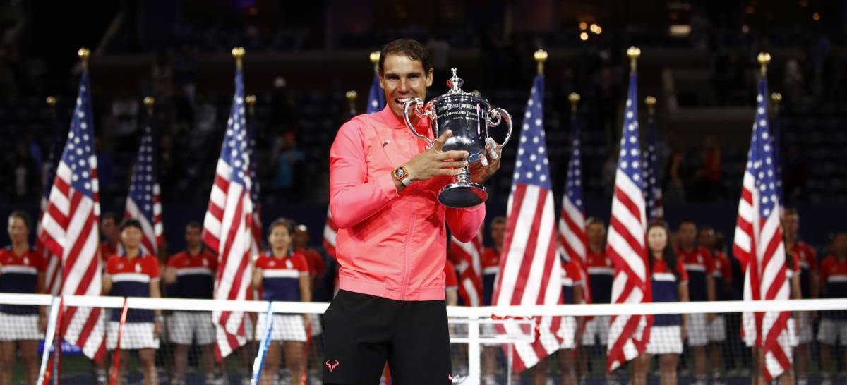 Nadal, con el US Open.