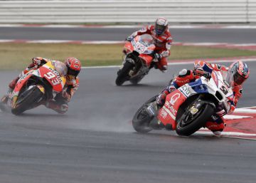 El Mundial de MotoGP ya solo es cosa de tres