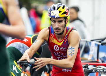 Mario Mola, campeón del mundo de triatlón