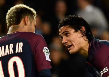 Neymar e Cavani estouram guerra de egos no PSG Neymar e Cavani estouram guerra de egos no PSG