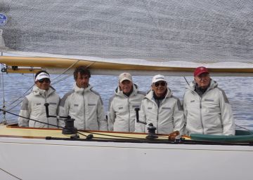 El rey Juan Carlos, líder del Mundial de Vela El rey Juan Carlos, líder del Mundial de Vela