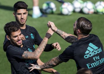 Ceballos, el ‘cachorro’ de Ramos e Isco Ceballos, el ‘cachorro’ de Ramos e Isco