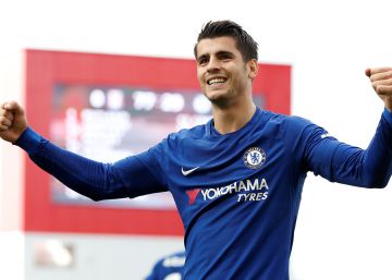 Morata deslumbra con un triplete Morata deslumbra con un triplete