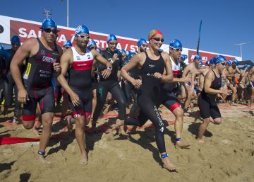 Alarza gana en Barcelona y Mireia Belmonte, Indurain y Antón cumplen su reto