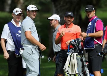 Sergio García y Jon Rahm recuerdan a Seve y Olazabal en Valderrama Sergio García y Jon Rahm recuerdan a Seve y Olazabal en Valderrama