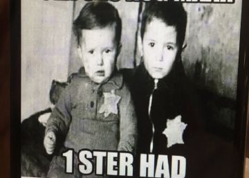 Ultras del Feyenoord usan a dos niños víctimas del Holocausto para atacar al Ajax Ultras del Feyenoord usan a dos niños víctimas del Holocausto para atacar al Ajax