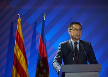Bartomeu: “Nadie puede apropiarse de nuestro escudo y nuestra bandera” Bartomeu: “Nadie puede apropiarse de nuestro escudo y nuestra bandera”
