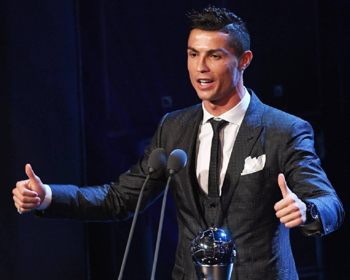Cristiano Ronaldo gana el premio The Best 2017