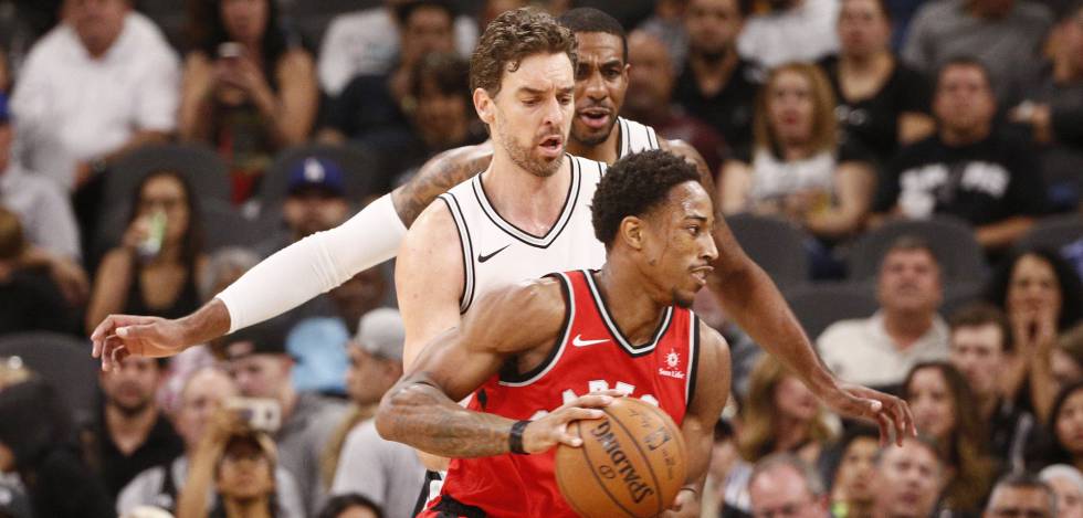 Pau Gasol y DeRozan.