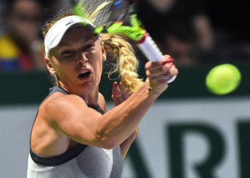Wozniacki intimida en Singapur