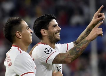 Tres puntos de oro del Sevilla ante el Spartak