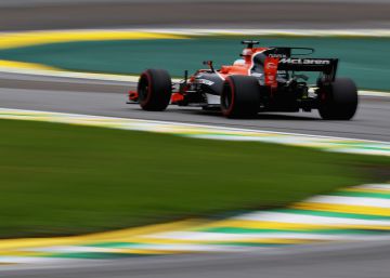 Sebastian Vettel gana el GP de Brasil de F1, con Fernando Alonso octavo