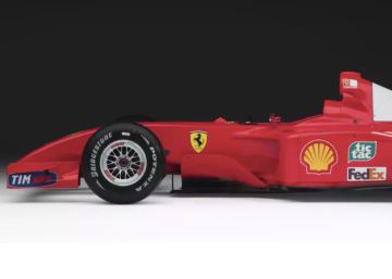 El F2001 de Michael Schumacher, subastado por 7,5 millones