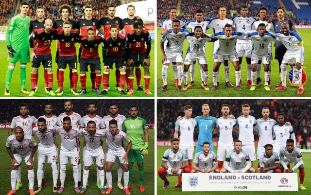 Mundial Rusia 2018 | Grupo G: Bélgica, Panamá, Túnez e Inglaterra