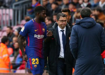 Umtiti, dos meses de baja