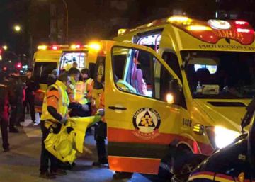 Herido grave un hincha del Atlético al recibir tres puñaladas junto al Wanda Metropolitano