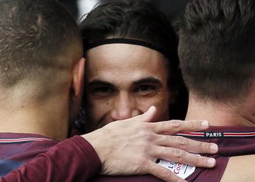 Cavani, más productivo que Neymar contra los rivales directos del PSG