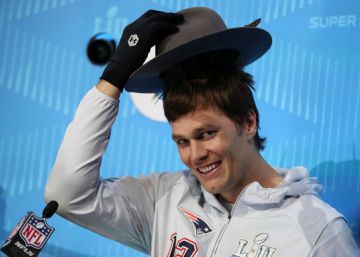 El increíble Mr. Brady sale a escena en el Super Bowl
