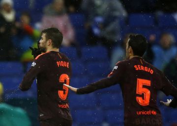 Piqué fa emmudir el millor Espanyol