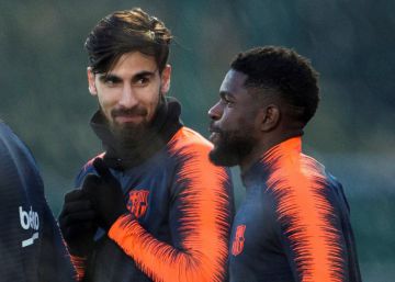 André Gomes se queda a medias
