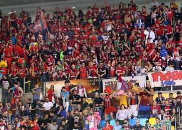 La política llega a la Copa con los gritos de ‘¡Independencia!’ de la afición del Barça