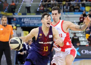 El vértigo del Barça noquea al Baskonia