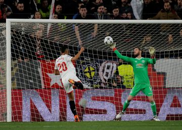 El Sevilla choca con De Gea