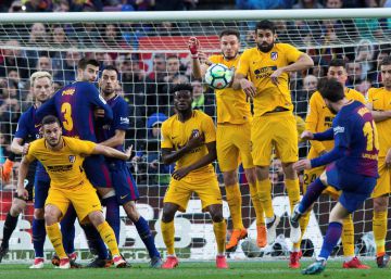 Messi la pone donde quiere