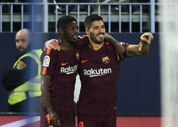 Dembélé apareix a Màlaga (0-2)