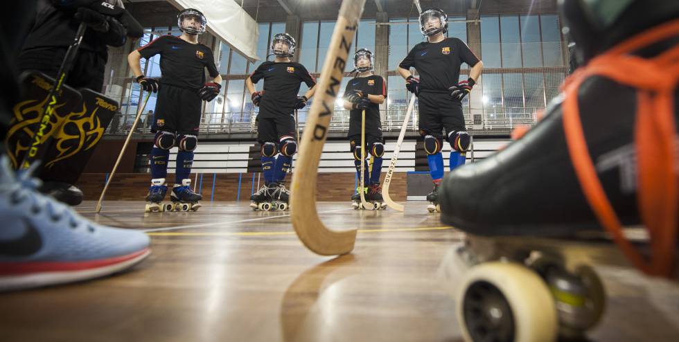 La implantación del casco agita el hockey patines