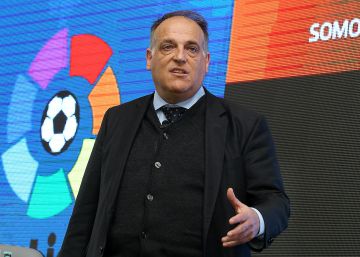 Javier Tebas: “Tendría que aplicarse el 155 en el Wanda para evitar la pitada al himno”