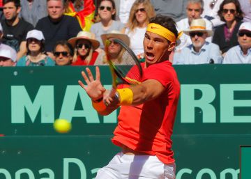 Nadal vence a Zverev y empata la serie ante Alemania
