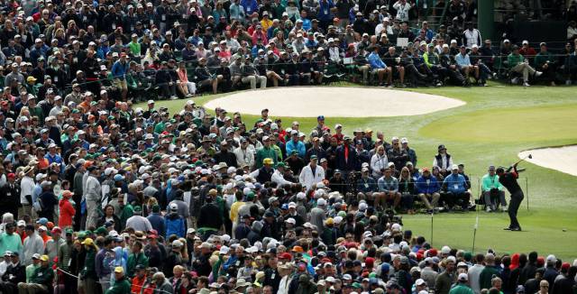 Tiger Woods, durante el Masters de Augusta.