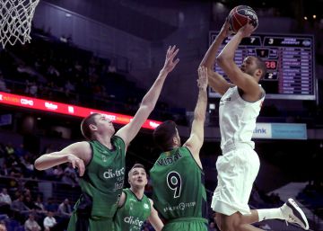 El Real Madrid sobrepasa a un frágil Joventut (87-70)