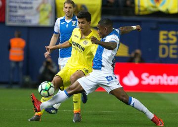 El Villarreal vence con buen gusto y susto final al Leganés