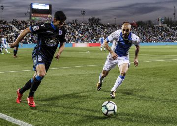 El Leganés acaricia la salvación que se le escapa al Deportivo