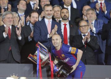 Valverde: “Daría un brazo por hacer un control de Iniesta”