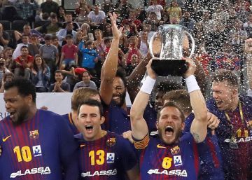 El Barça mitiga con la Copa su herida de la Champions