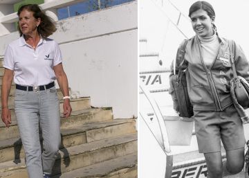 La primera finalista olímpica española cruza a nado el Estrecho 50 años después