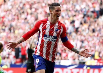 Atlético y Eibar empatan en el adiós de Fernando Torres