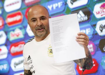 Sin Icardi, Sampaoli confirma a los 23 argentinos que acompañarán a Messi en Rusia