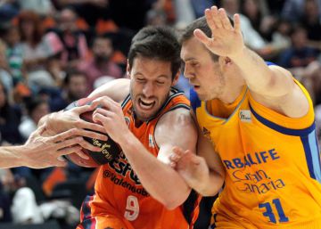 El Gran Canaria derrota al Valencia campeón y se cita con el Madrid