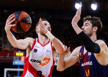 El Barça se salva de la quema ante el Baskonia